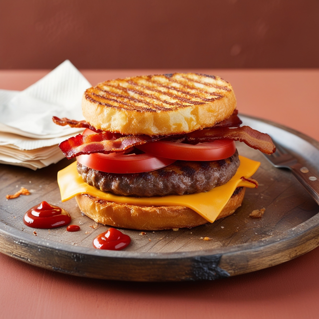Leonardo_Phoenix_09_A_juicy_beef_patty_sandwiched_between_a_cr_2